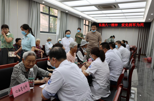 双拥共建盈鱼水深情，营养健康咨询筑温情家园